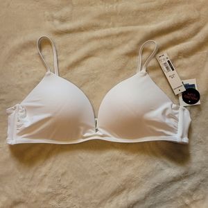 NoBo White Bikini Top